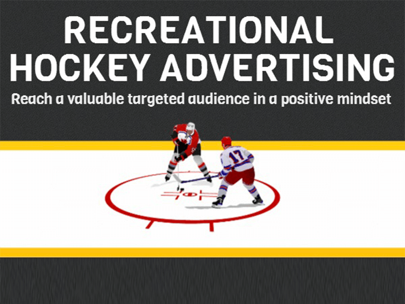 infographic recreational hockey advertising