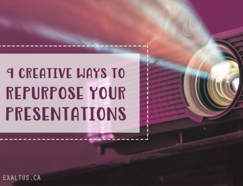 9 Creative Ways to Repurpose your Presentations