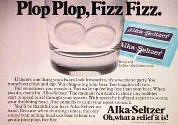 marketing message plop-plop-fizz-fizz