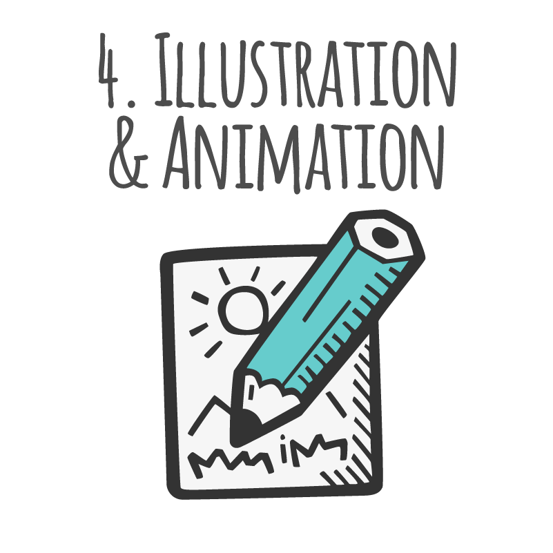 whiteboard animation company illustration-Animation