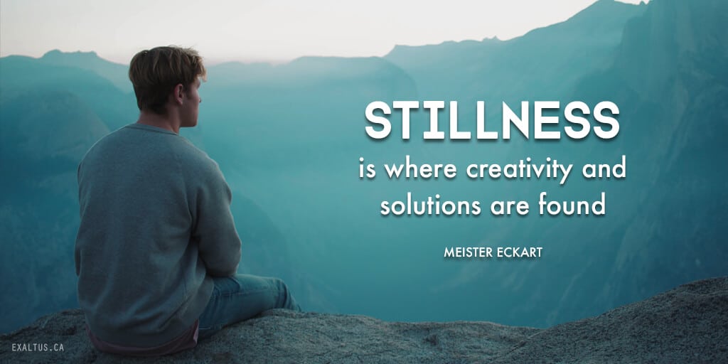 Twitter-comeback-stillness is where creativity