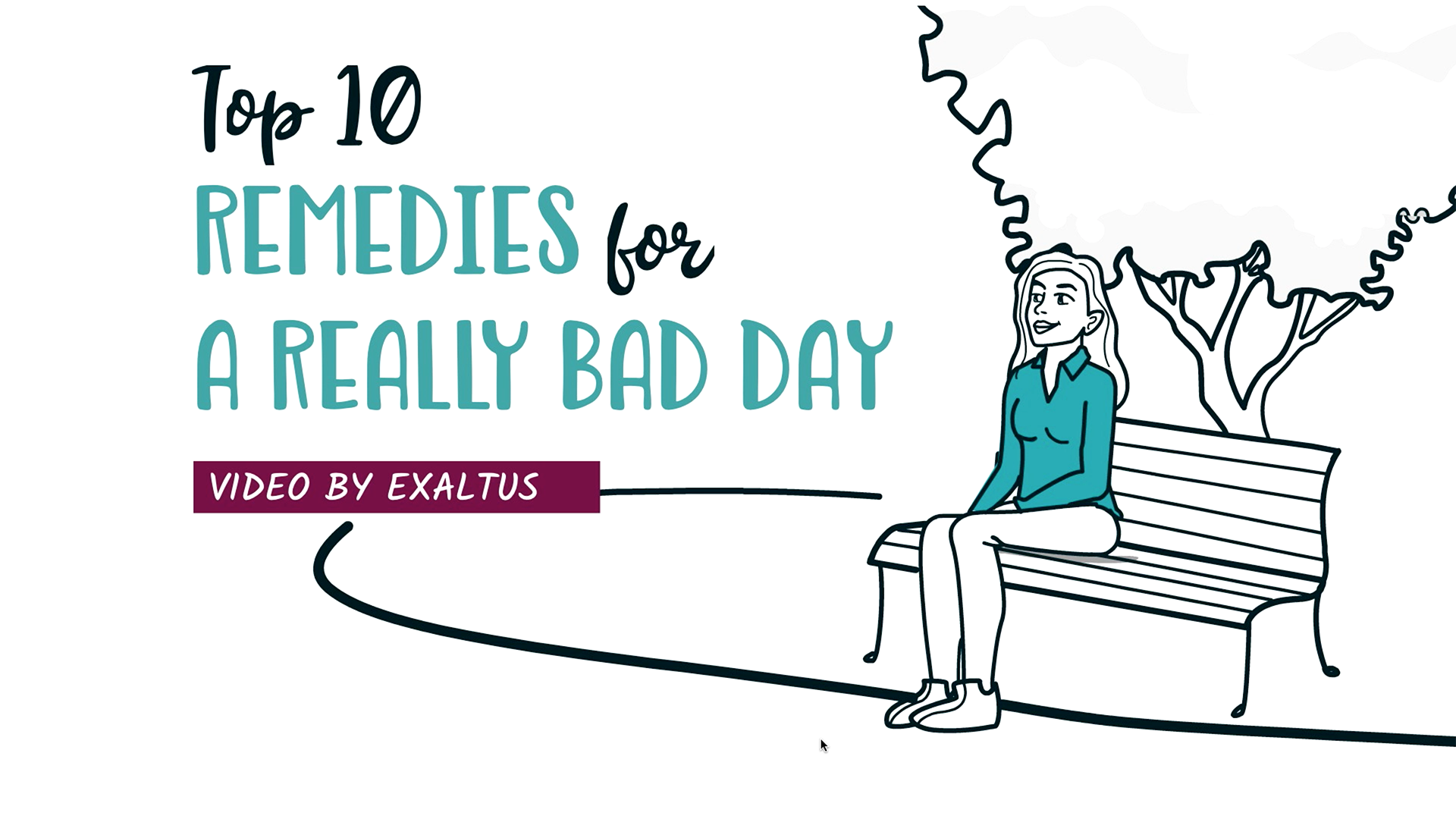 whiteboard video examples whiteboard animation examples remedies for a bad day