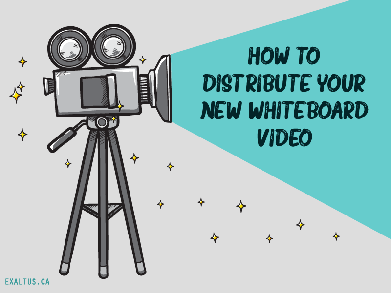 whiteboard video distribution