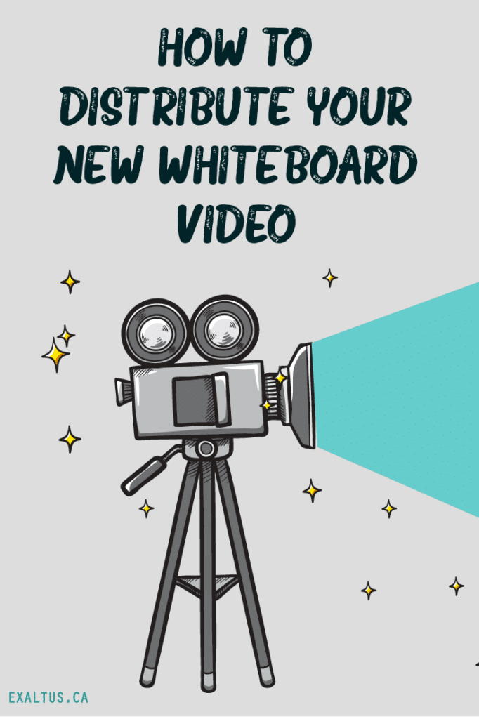 whiteboard video distribution